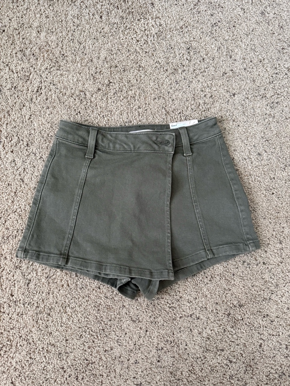 Kohl's Olive Green Skort Shorts